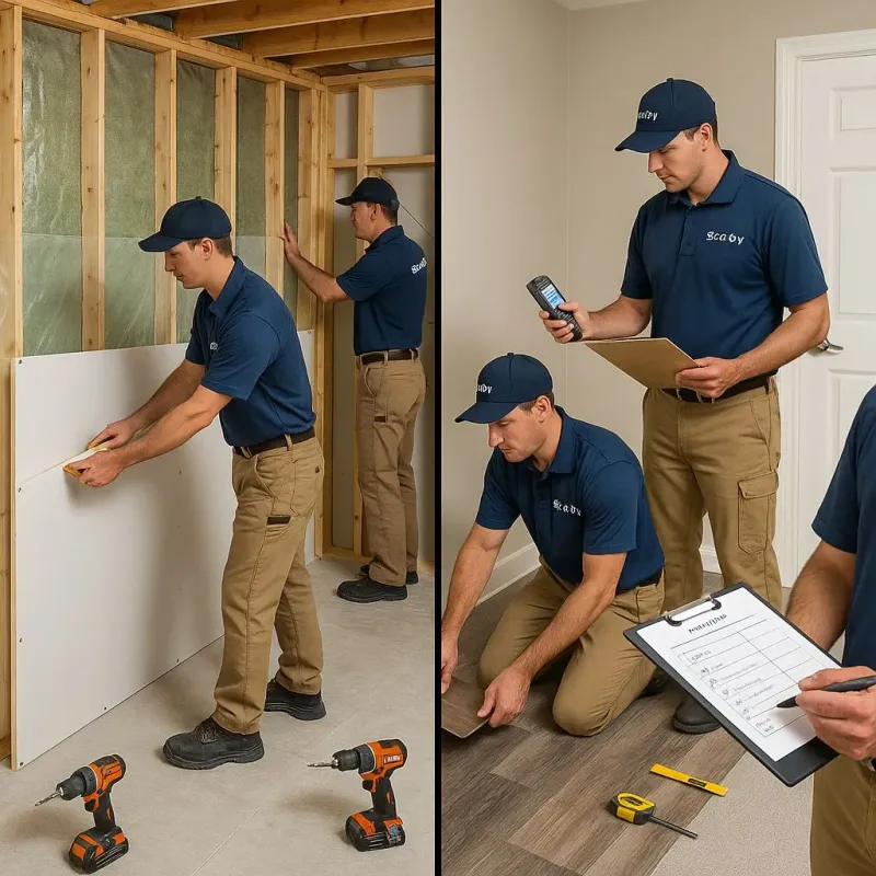 Repairs and Reconstruction process in Miami Heights, OH
