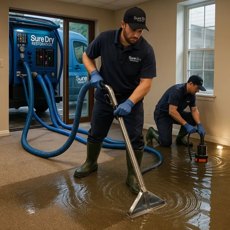 Water Extraction and Removal process in Miami Heights, OH